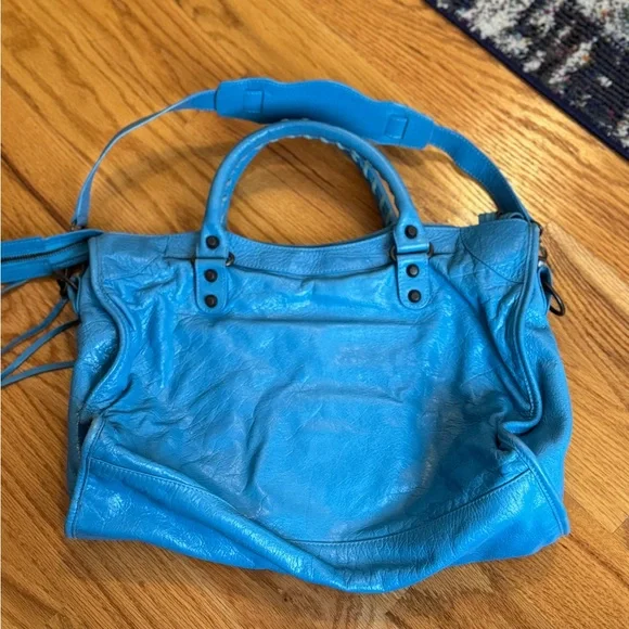 Balenciaga City Bag - Blue - Picture 7 of 7